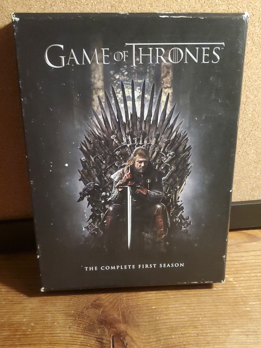 Game of Thrones - The Complete First Season DVD Box Set - Black